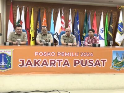Posko Bersama Pemilu 2024 Diluncurkan Serentak Di DKI Jakarta