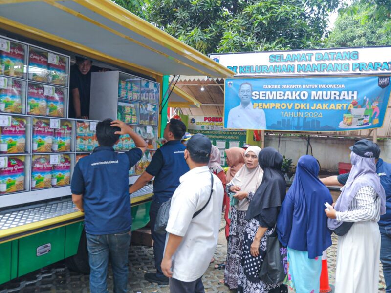 pemprov dki tambah pasokan sembako murah