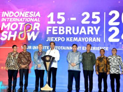 Resmi Buka IIMS 2024, Jokowi: Mobil Listrik Masa Depan Otomotif Indonesia