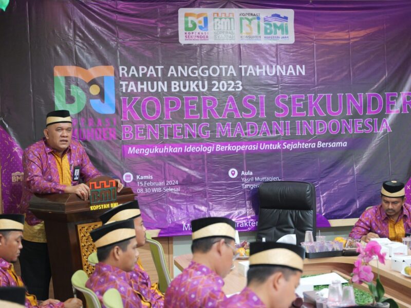 Kinerja Cemerlang Bikin SHU Koperasi Sekunder BMI Naik 266% di 2023