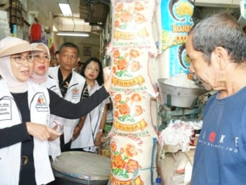 Kadin DKI Jakarta Jelang Ramadan Tinjau Harga Bapok di Sejumlah Pasar