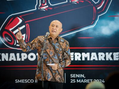 Teten Masduki Ajak Seluruh Pihak Dukung Perkembangan UKM Knalpot Aftermarket