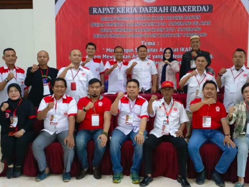 DPD Ikadin Banten Evaluasi Kinerja di Rakerda 2024