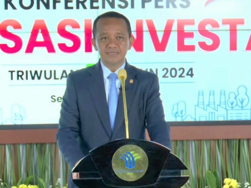 Realisasi Investasi Kuartal I-2024 Mencapai Rp401,5 triliun, Didominasi Luar Pulau Jawa