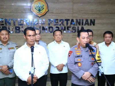 Polri Siap Berikan Pendampingan Kepada Kementan Dalam Wujudkan Ketahanan Pangan
