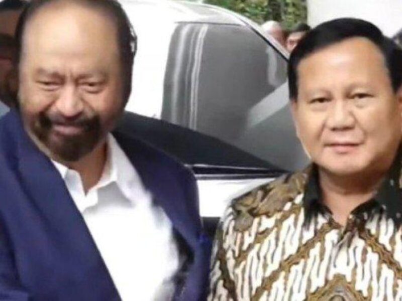 Prabowo-Surya Paloh Sepakat Kerja Sama di Pemerintahan Mendatang