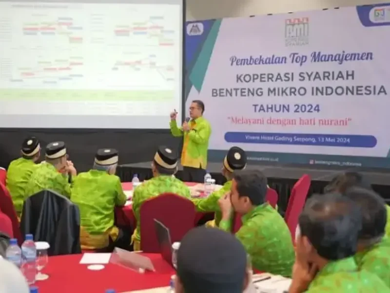 Peserta Pembekalan Top Manajemen Kopsyah BMI