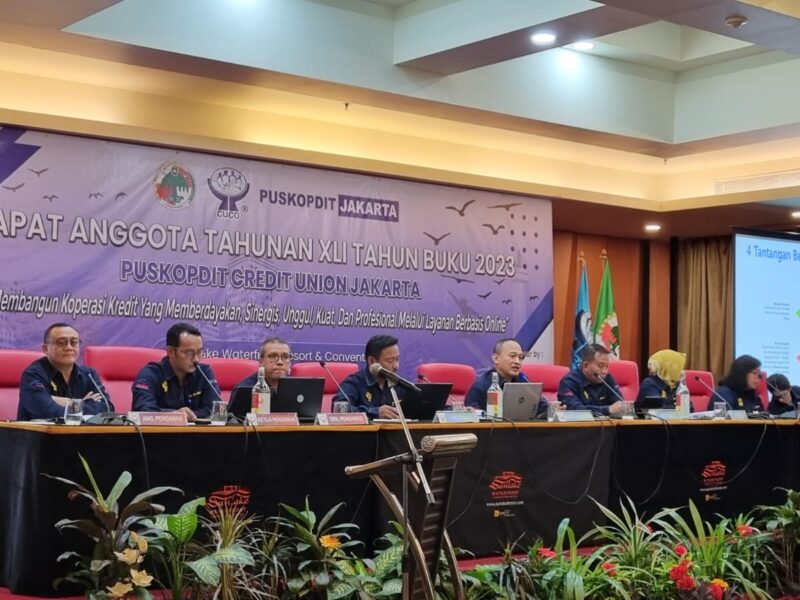KSP Puskopdit Credit Union Jakarta Komitmen Lakukan Perbaikan Meski Alami Sedikit Penurunan