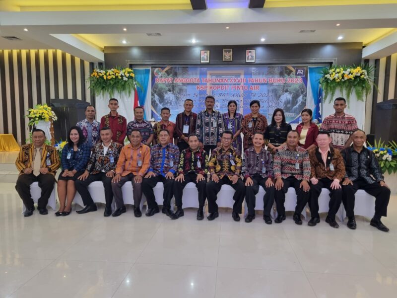 Tahun Buku 2023, Aset Kopdit Pintu Air Tembus Rp2,016 T dan Raih WTP
