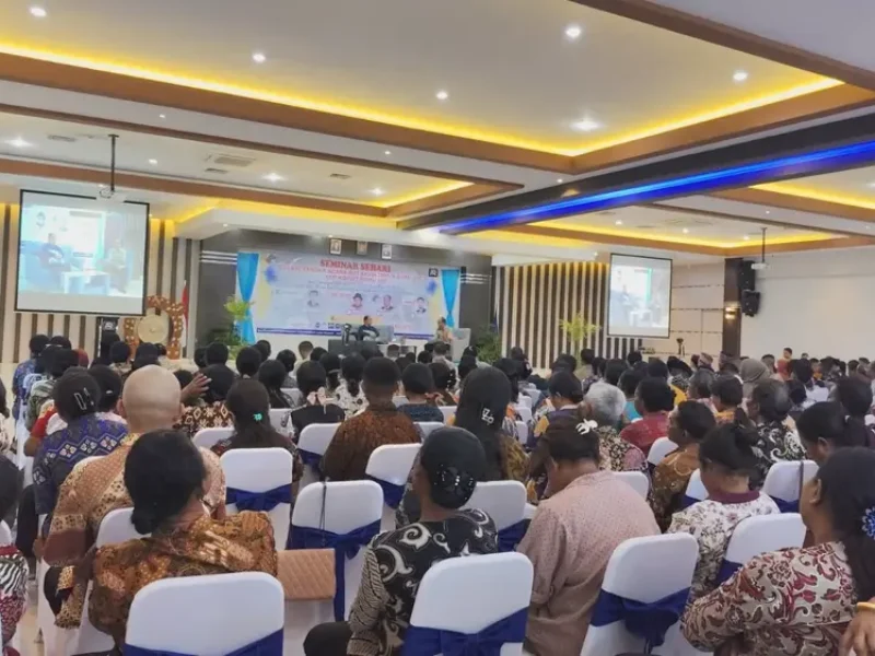 Semarak RAT ke-28 Tahun Buku 2023: KSP Kopdit Pintu Air Gelar Seminar Sehari