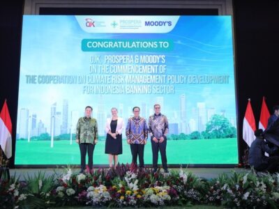 Perkuat Climate Risk Management Industri Perbankan, OJK Jalin Kemitraan Dengan Kedutaan Australia dan Prospera