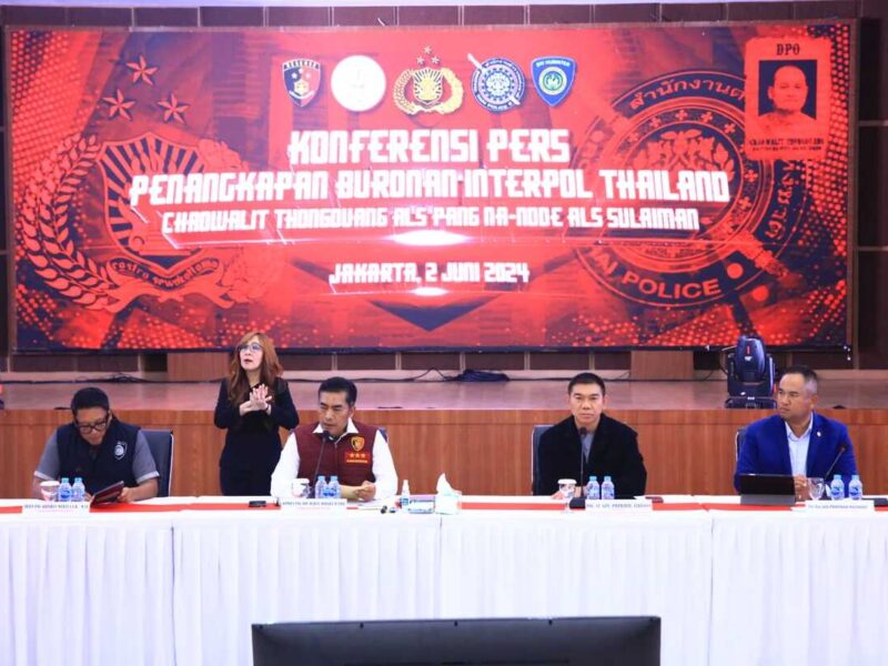 Polri Ajukan Barter Buronan Tongduang Chaowalit Dengan Fredy Pratama