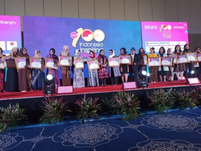 Majalah PELUANG Beri Penghargaan 100 Perempuan Menginspirasi Indonesia.