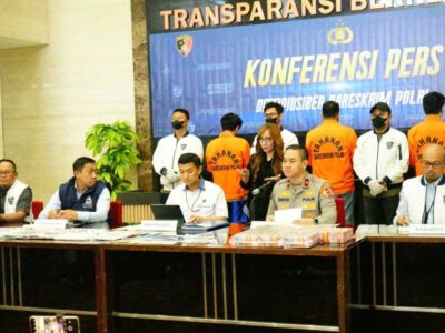 Polres Metro Bekasi Bongkar Kasus Pemalsuan Kosmetik Merek “GlowGlowing”