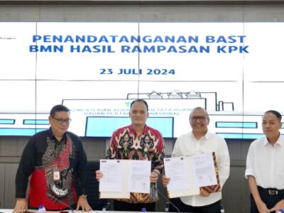 Kementerian ATR Terima Aset Barang Milik Negara Dari Hasil Rampasan KPK Senilai Rp4,7 Miliar
