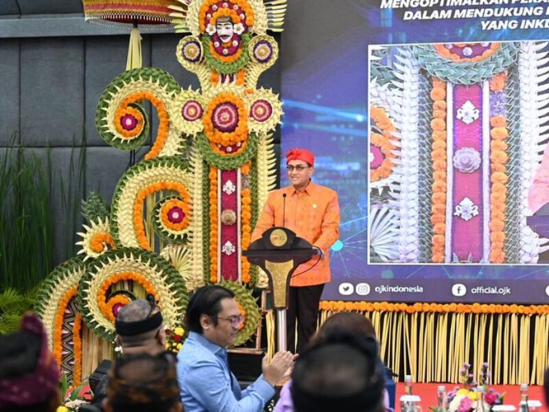 Optimalkan ITSK, OJK Dukung Ekosistem Industri Jasa Keuangan yang Berkelanjutan