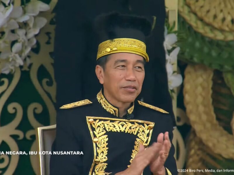 Jokowi Pimpin Upacara HUT Kemerdekaan RI ke-79 di IKN, Ma’ruf Amin di Jakarta