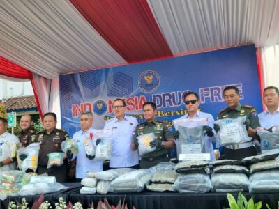 Musnahkan Ratusan Kilogram Barang Bukti Narkotika, BNN RI Berhasil Selamatkan 382.178 Jiwa