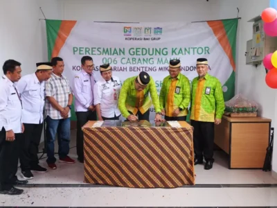 Kopsyah BMI Resmikan Gedung Kantor Cabang di Mauk Dekatkan Pelayanan