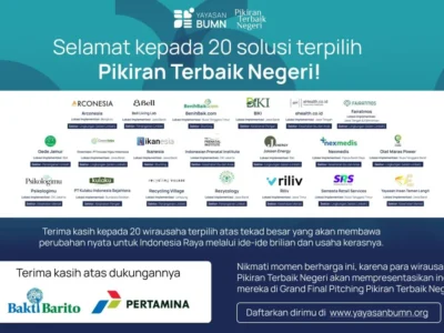 Yayasan BUMN Umumkan 20 Wirausaha Sosial sebagai Penerima Dana Inovasi