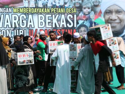 Berdayakan Petani untuk Masyarakat, Ponpes AFKN Bagikan 1.000 Ton Ubi Bersama GMC