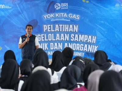 Peringati World Clean Up Day, BRI Hadirkan Pelatihan Pengelolaan Sampah dan Mesin RVM untuk Lingkungan di Mandalika