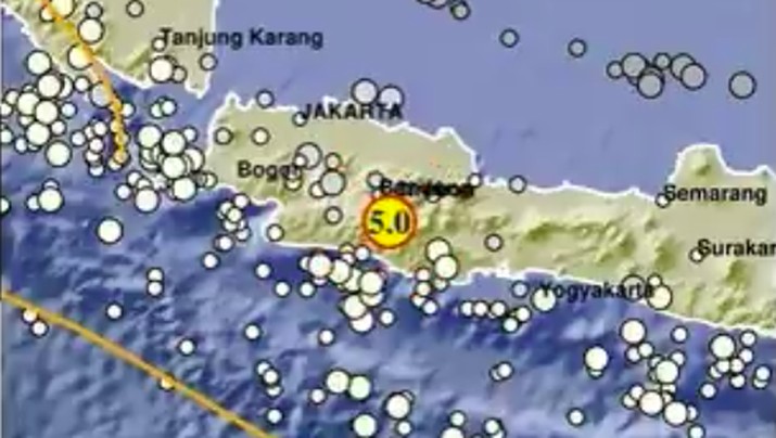 Gempa M 4,9 di Kabupaten Bandung, Perjalanan 11 Kereta sempat Dihentikan PT KAI