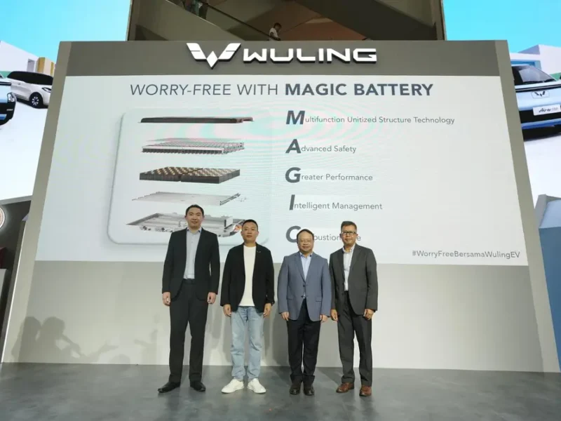 Wuling akan Produksi Magic Baterai Kendaraan Listrik di Indonesia pada desember 2024