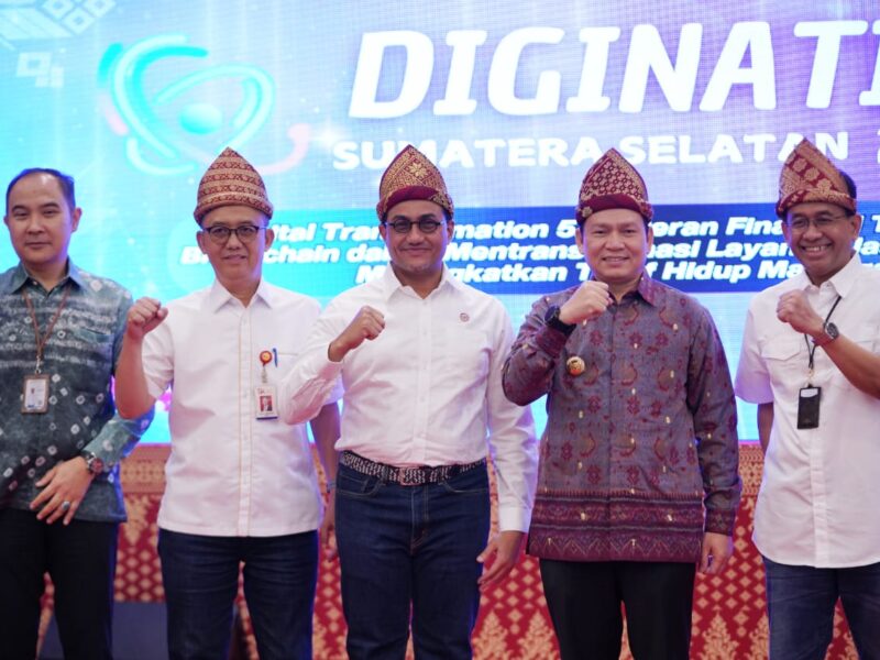 Kembangkan Inovasi Keuangan, OJK Gelar Sumsel Digination di Palembang