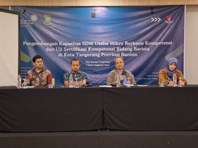 Pelatihan Barista KemenKopUKM Tingkatkan Daya Saing Usaha Kopi di Tangerang