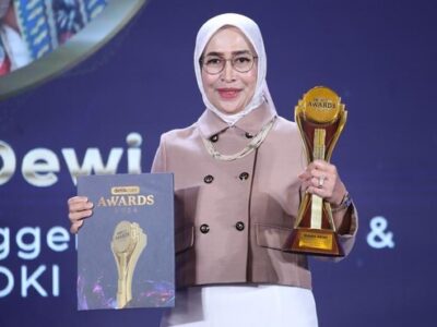 Diana Dewi Raih Tokoh Wanita Penggerak Ekonomi dan UMKM DKI Jakarta