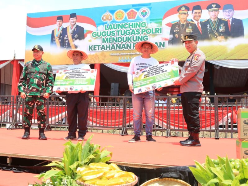 Dukung Asta Cita Presiden, Polri Luncurkan Gugus Tugas untuk Ketahanan Pangan