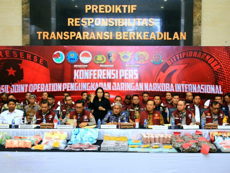 Dukung Asta Cita Prabowo, Polri Ungkap Puluhan Kasus Narkoba