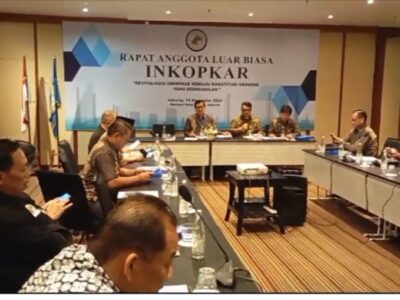 Inkopkar Gelar Rapat Luar Biasa Pilih Bram jadi Ketum periode 2024-2029