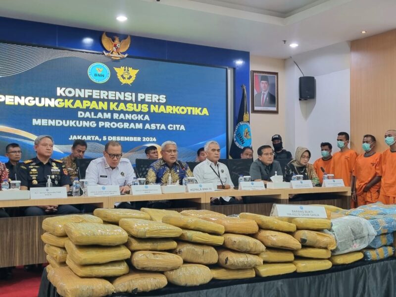 BNN Selamatkan 475.903 Jiwa dari Pengungkapan 15 Kasus Narkoba