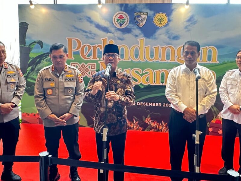 Dukung Ketahanan Pangan, Polri Siapkan Pilot Project Bersama Kementan