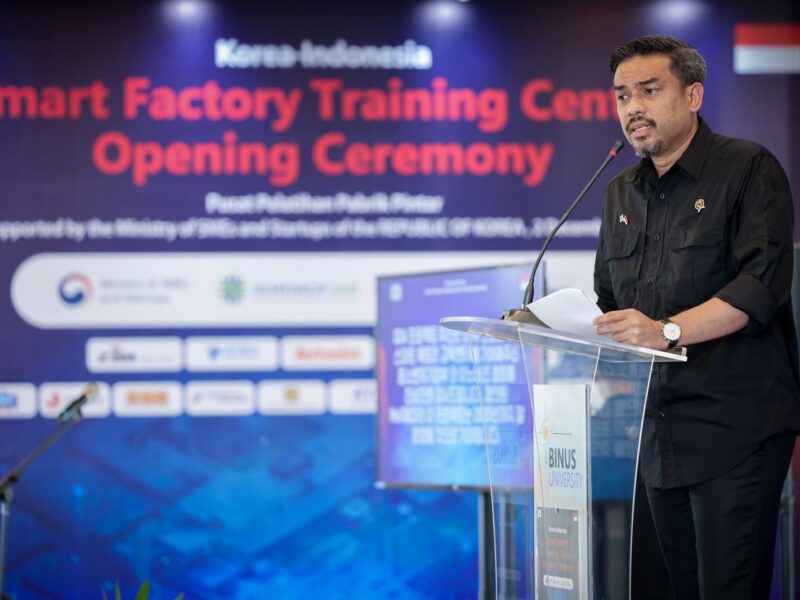Menteri Maman Berharap Smart Factory Training Center Membuat Pengusaha UMKM Makin Kompetitif