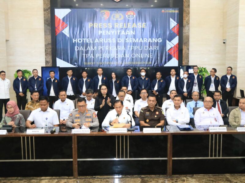 Imbas TPPU Terkait Judi Online, Bareskrim Sita Hotel Aruss Semarang