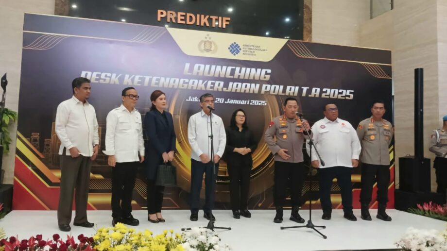 Tuntaskan Sengketa Industri, Polri Resmi Luncurkan Desk Ketenagakerjaan