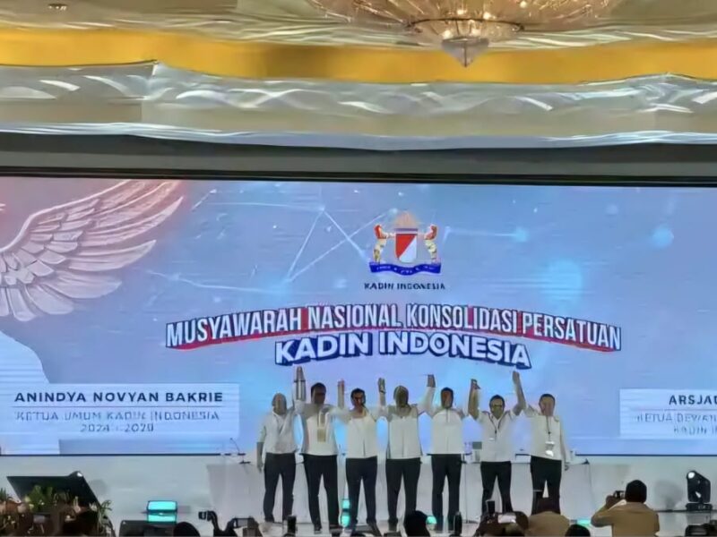 Resmi Jadi Ketua Umum Kadin Indonesia, Anindya Bakrie: Harus Kompak