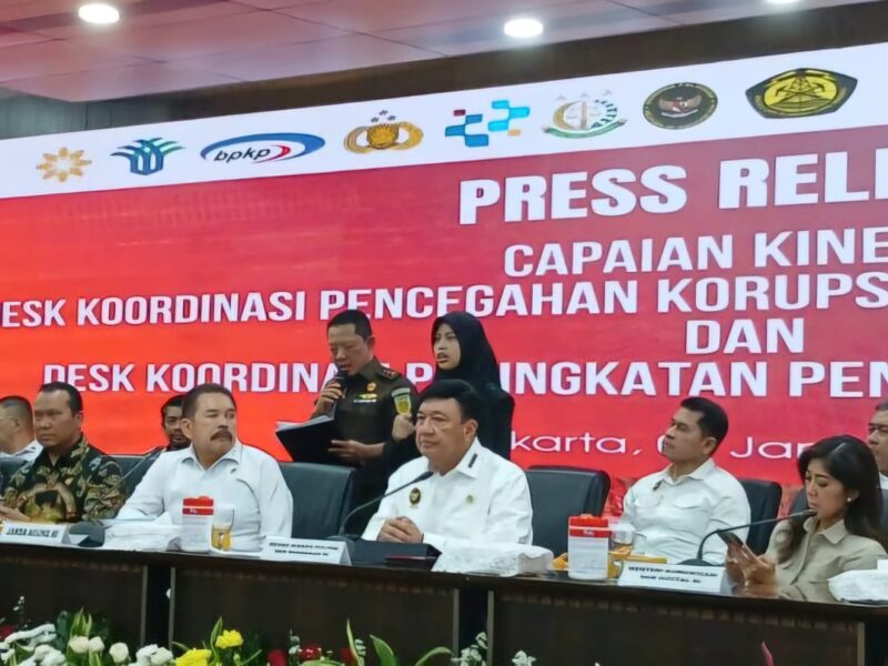 Desk Pencegahan Korupsi Pamer Selamatkan Uang Negara Sebesar Rp6,7 Triliun