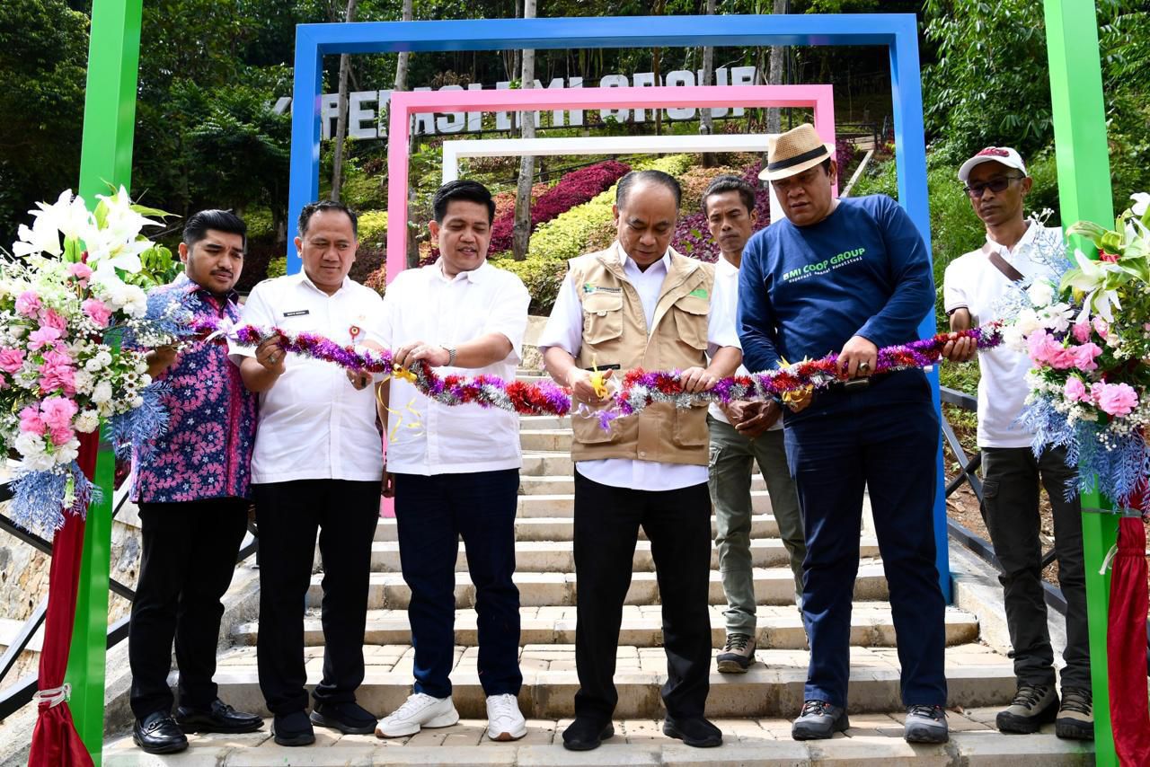 Menkop Resmikan Destinasi Wisata Bukit Manik Indonesia Bogor Milik Koperasi BMI