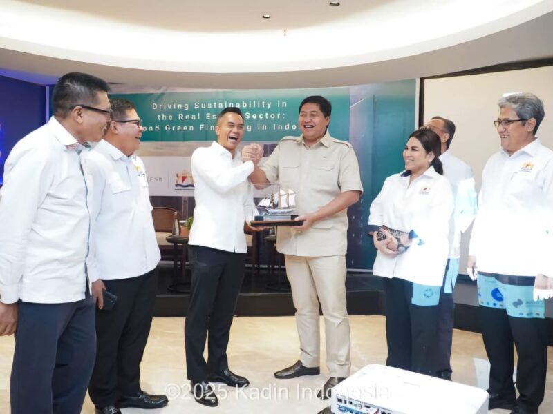 Dukung Program 3 Juta Rumah, Kadin Indonesia Dorong Pembiayaan Hijau Hingga Prinsip ESG