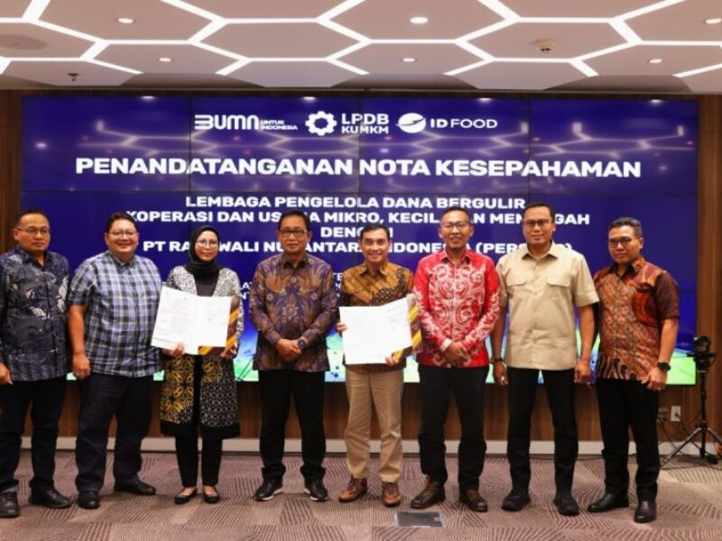 LPDB-KUMKM Gandeng ID Food Perkuat Ketahanan Pangan Nasional