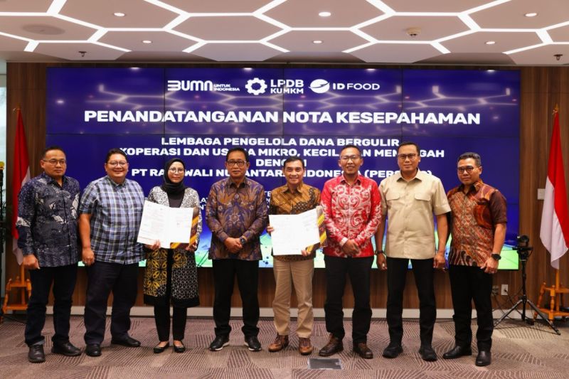 LPDB-KUMKM Gandeng ID Food Perkuat Ketahanan Pangan Nasional