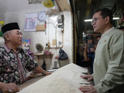 Ini Harga Bapok Hasil Pantauan Mendag di Pasar Kembang Bogor