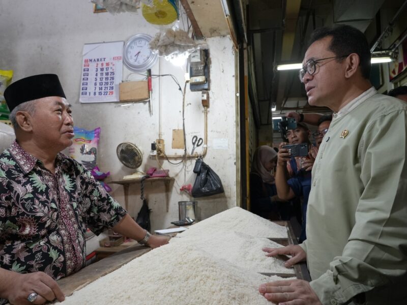 Ini Harga Bapok Hasil Pantauan Mendag di Pasar Kembang Bogor