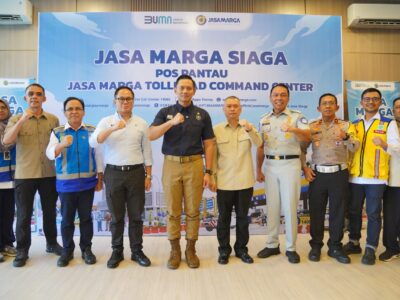 Menko Bidang Infrastruktur dan Pembangunan Kewilayahan Bersama Stakeholder Pantau Jasa Marga Tollroad Command Center