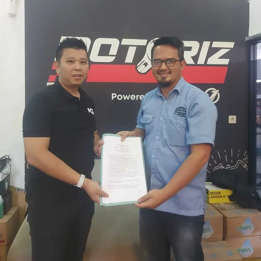 KII Dukung Pengadaan Motor Listrik Bagi Mitra Driver Ojek Online Sukabumi