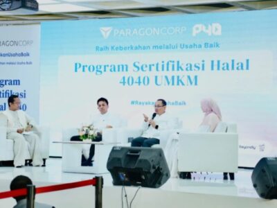 ParagonCorp Beri Dukungan bagi UMKM Halal melalui Sertifikasi dan Pelatihan